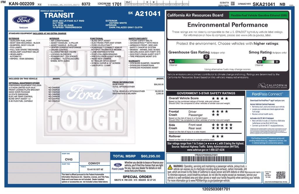ford transit passenger van 2025 1FBAX2Y85SKA21041 image ford transit passenger van 2025 1FBAX2Y85SKA21041 image